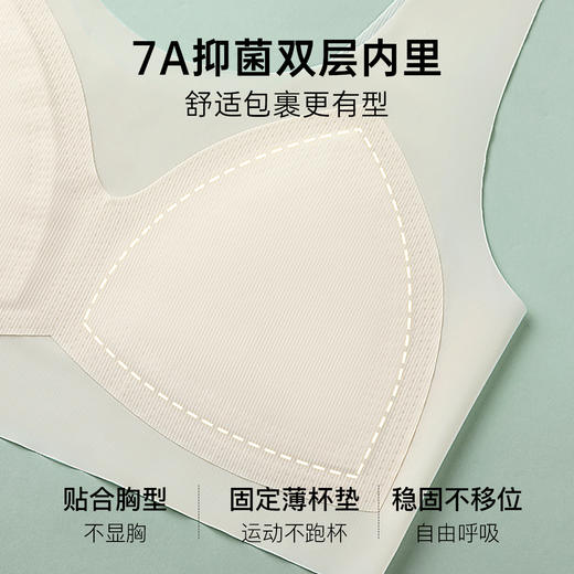 A5-【2件装】【7A抑菌】【一阶段6-12岁】春夏女童发育期儿童内衣少女文胸   花漾辰光 /桃心奶芙/甜蜜豆沙【青春系列】 商品图8