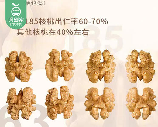 京盛威新疆纸皮核桃（生核桃）/1包（500g）生产日期：26年3月 商品图2