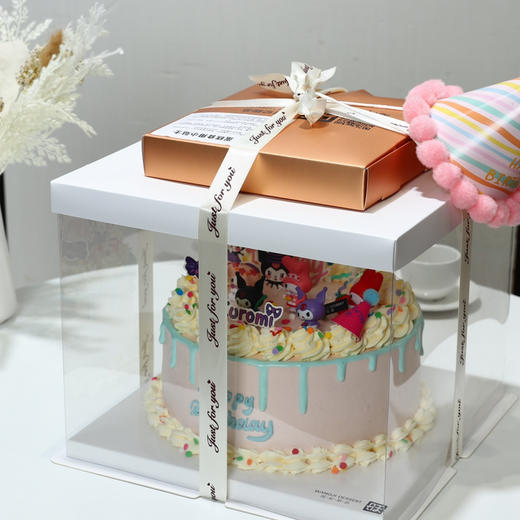 【迷你库洛米款】-新鲜芒果与百利脆脆片夹心，有进口动物淡奶油和混合乳脂奶油可选 商品图2