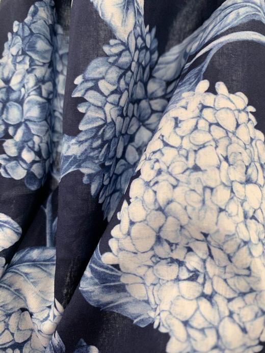 【高品质私服】【IC抗皱全棉印花布中长连衣裙】简约大方，展现出于练与优雅的气质G1314-CC【无标出货 介意慎拍】 商品图14