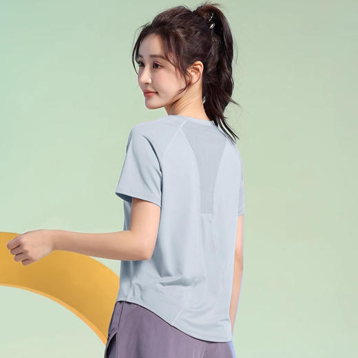 瑜伽服套装跑步运动健身房晨跑，专业速干衣春夏季时尚高级感GM-TX3364+DK6143 商品图1