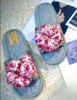 布艺拖鞋四叶草女款樱花粉（XL40-41） 商品缩略图0