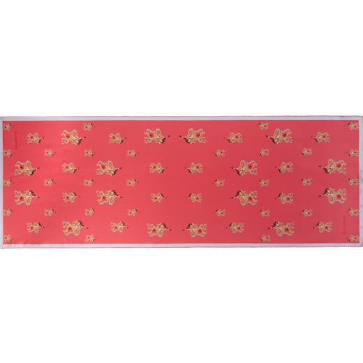 敦煌故事桑蚕丝春秋印花送礼中国风女丝巾 商品图4