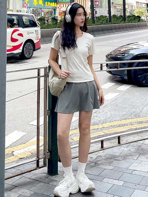 哈瓦塔新款A字网球小裙 商品图0