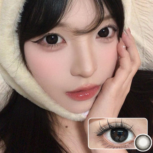 CHERRYBEE / 大黑丸 /  半年抛美瞳 /  2片入 /  14.5mm / 双倍明显扩瞳 商品图1