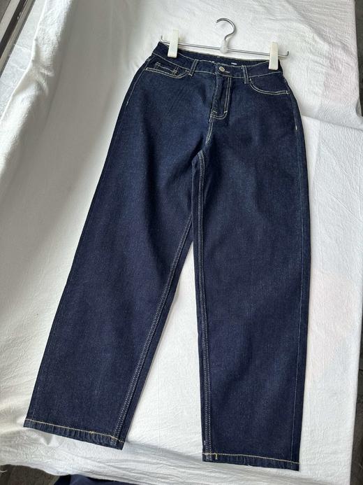 贝壳三 时尚百搭款高腰弹力锥形牛仔裤宽松阔腿遮肉休闲裤C041322 商品图10