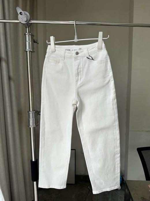 贝壳三 时尚百搭款高腰弹力锥形牛仔裤宽松阔腿遮肉休闲裤C041322 商品图4