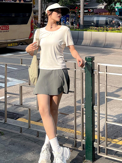 哈瓦塔新款A字网球小裙 商品图3