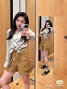 清仓   100斤内！！原单货！可以随便对比专柜的！！独家！lulu女士Relaxed-fit 系列 超高腰工装短裤 商品缩略图0