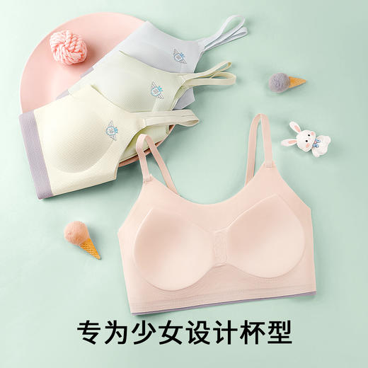 A5-2️⃣件装【12-16岁发育期】儿童文胸青春期学生内衣少女文胸   青梅物语/  轻氧甜心/豆沙米露【青春系列】 商品图1