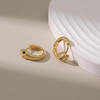 JU-CD-008轻奢蛇形耳扣耳骨夹小众高级感个性男女通用小蛇耳环欧美气质耳饰 商品缩略图3