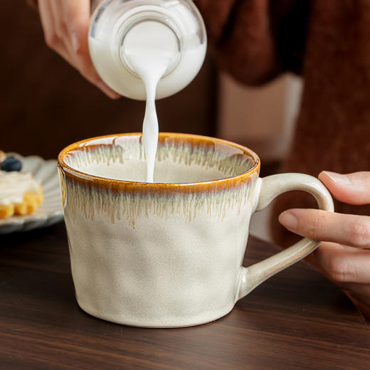 【出口陶瓷马克杯】云苏漂亮杯子水纹马克杯陶瓷牛奶杯个性咖啡杯情人节礼物跨境出口 商品图1