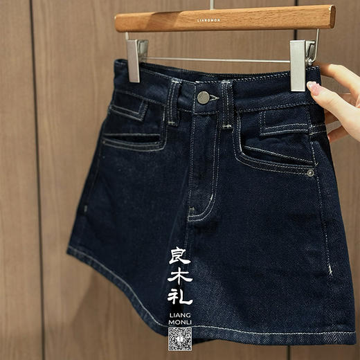 【预售3天】良木礼牛仔短裤（98193） 商品图2