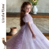 Little time女童连衣裙夏季2025新款儿童洋气时尚蝴蝶结公主裙 商品缩略图1