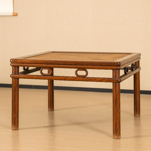 清早期 黄花梨圆包圆单圈卡子花大禅凳 商品图4