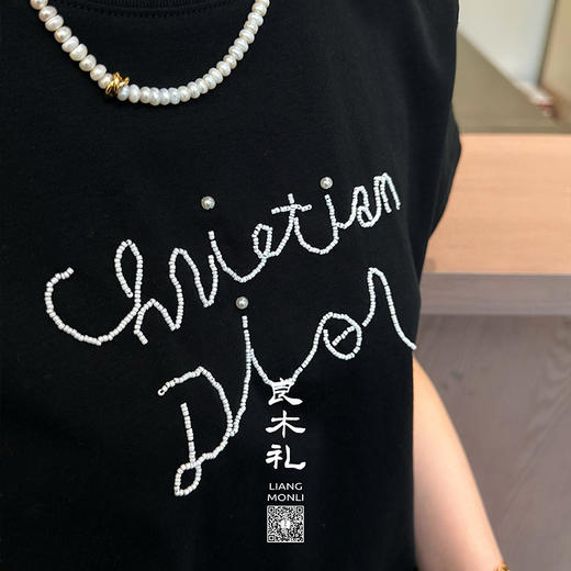 【现货】良木礼纯棉字母短袖（6902） 商品图3