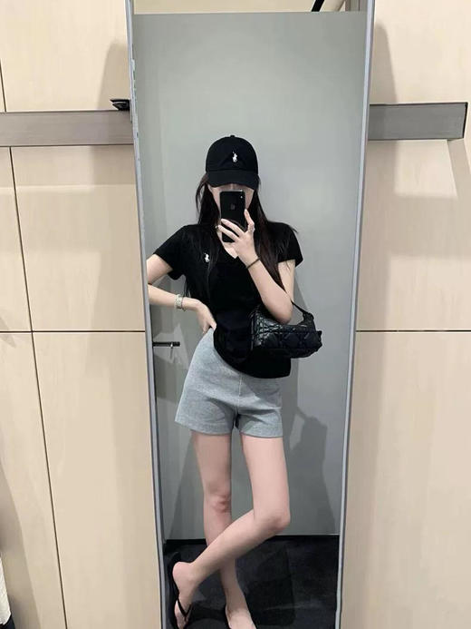 RalphLauren/拉夫劳伦老钱风v领短袖T恤（SS） 商品图9