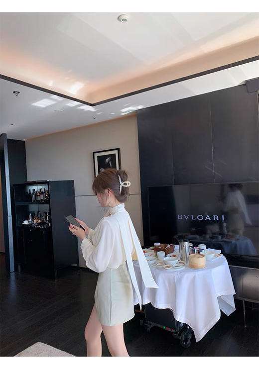 缎面衬衫 商品图4