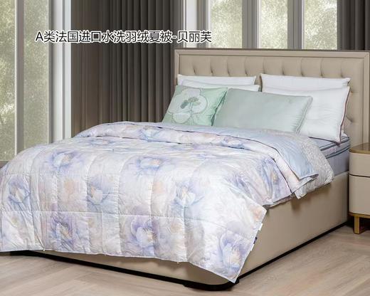 【富安娜】B座7F  A类法国进口水洗羽绒夏被-贝丽芙 商品图0