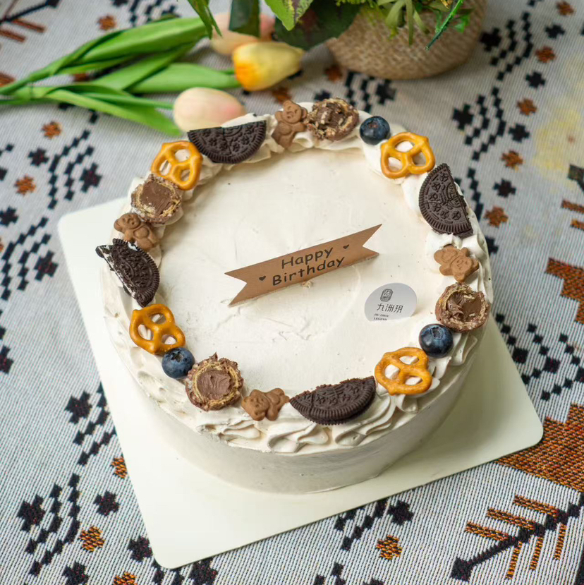 【8寸】栗子蓉乳脂奶油蛋糕