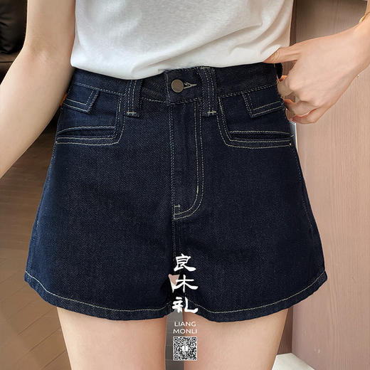 【预售3天】良木礼牛仔短裤（98193） 商品图0