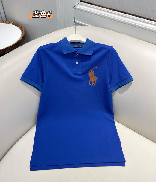 拉夫劳伦男士皮标Polo衫041202 商品图1