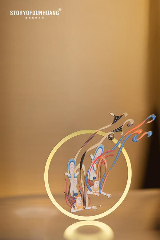 敦煌故事黄铜书签文创纪念品香满人间国风创意礼品 商品图5