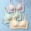 A1-【A-B杯】【冰丝凉感透气洞洞杯】裸感无痕聚拢内衣女夏季薄款无钢圈文胸   雾纱清梦【小胸-光面】 商品缩略图7