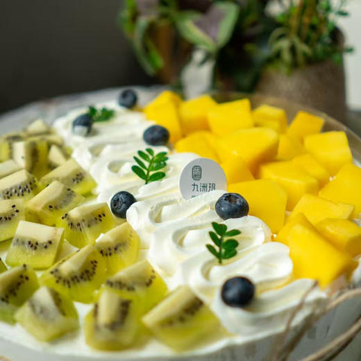 【10寸】乳脂奶油蛋糕+芒果夹心蛋糕 商品图0