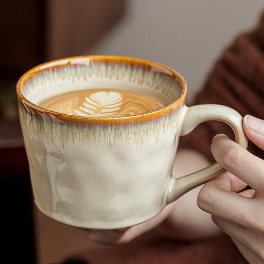 【出口陶瓷马克杯】云苏漂亮杯子水纹马克杯陶瓷牛奶杯个性咖啡杯情人节礼物跨境出口 商品图0