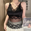买一送一法式蕾丝美背吊带细带背心自带胸垫聚拢防走光一体式内搭大码内衣 商品缩略图0