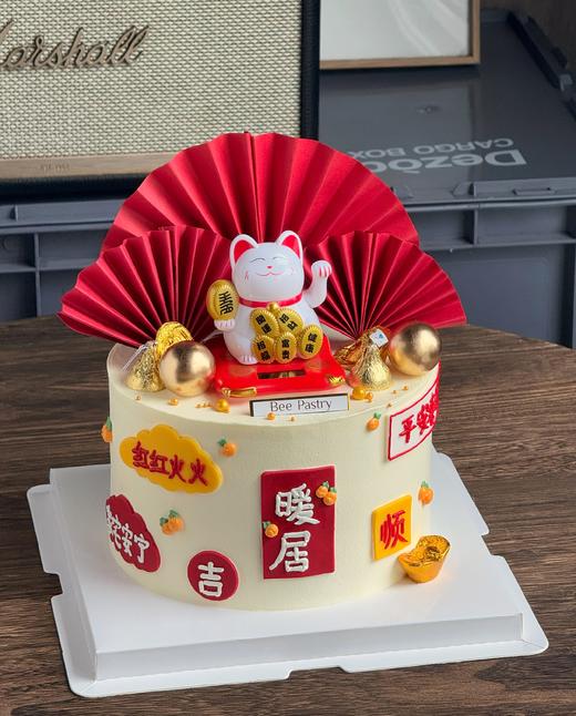 招财猫乔迁蛋糕 K款 商品图1