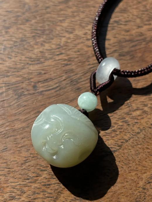 和田白玉雕戏曲人物头像，顺丰包邮 商品图5