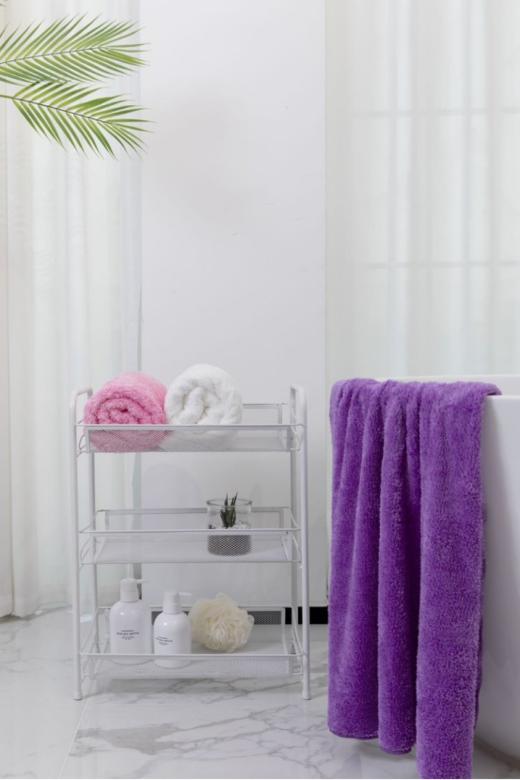 ✨【MAWALIFE玛万微丝开纤纱浴巾】 ‼️台湾进口，微丝开纱材质，1732根多层次开纤纱😮，改写肌肤触觉史✨ 一条毛巾=纳米级肌肤❗️❗️  商品图1