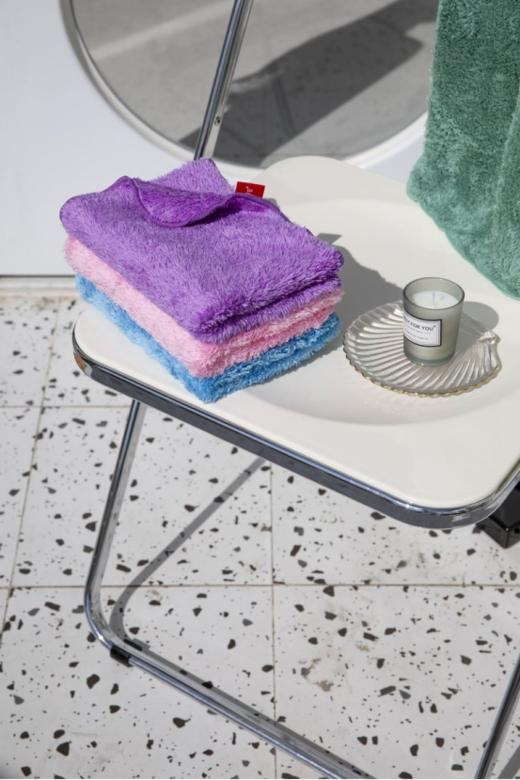 ✨【 微丝开纤纱美容方巾（3条装）】 ‼️台湾进口，微丝开纱材质，1732根多层次开纤纱😮，改写肌肤触觉史✨ 一条毛巾=纳米级肌肤❗️❗️  商品图5