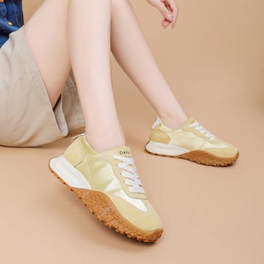 ✨品牌直发👉【DAPHNE达芙妮厚底薄款透气阿甘德训鞋】 做工品质一流❗时尚精致！ ✅“一代鞋王”，曾拥有超过6000家门店‼ ✅匠心品质，经典百搭，质感直接拉满！ ✨女鞋：尺码35-40码 商品图6