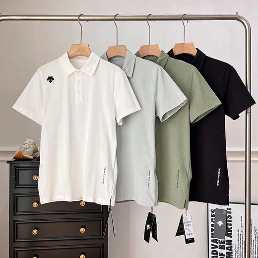 D桑特TRAINING系列综训训练运动健身科技新棉舒适休闲短袖POLO衫 商品图0