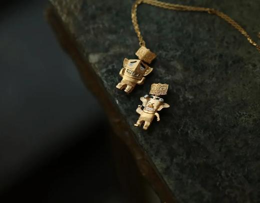 中国小金人｜挂坠胸针两用款 商品图5