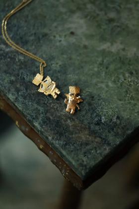 中国小金人｜挂坠胸针两用款