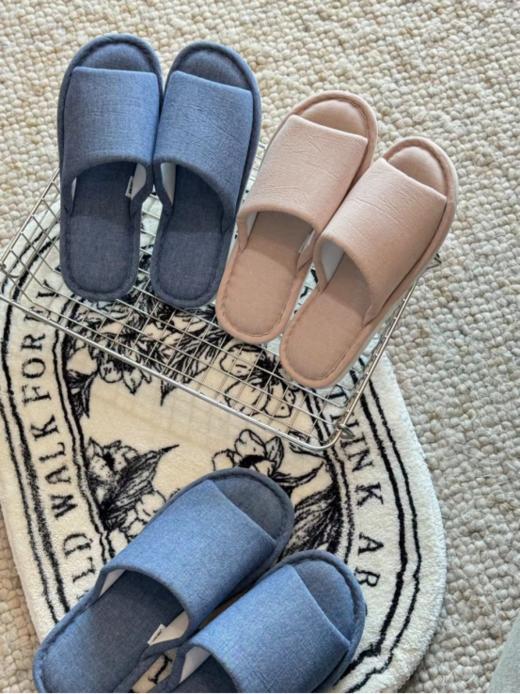 🌟超舒适！【 法国MAWALIFE玛万生活全棉四季拖鞋】真诚建议人手一双 全棉填充 ！防滑  静音 软底超舒适   不仅温暖舒服，而且质量也是杠杠的！🔥🔥🔥 商品图1