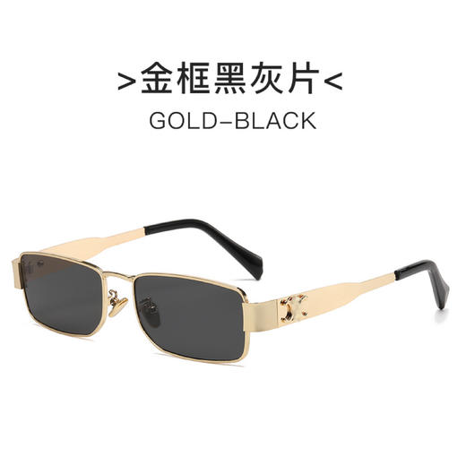 【夏季新款网红方框太阳眼镜】高级感潮防紫外线凯旋门时尚街拍墨镜 国庆假期出游 商品图6