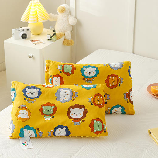送枕套【29.9抢❗️全棉豆豆绒枕头】专为1-10岁儿童研发，3D触感，高弹饱满久用不易塌陷，可拆洗纯棉宝宝安抚抱枕婴幼儿园学生枕头QQ 商品图6