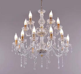 水晶吊灯圆碟款（运费自理）