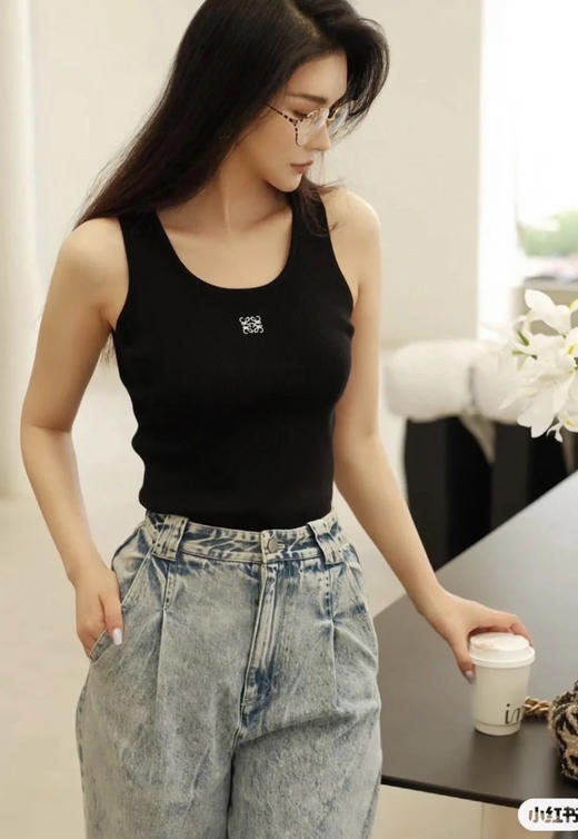 老罗高端版百搭背心  螺纹天丝棉亲肤感 商品图4