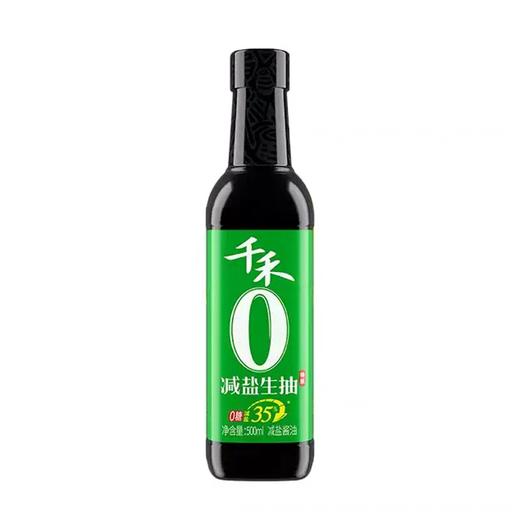 千禾减盐生抽 500ml/瓶 商品图0