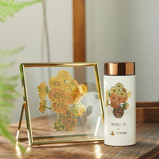 国博×朱炳仁铜向日葵系列 ，铜雕非遗艺术大师艺术衍生，每一朵都蕴含着向阳希望（胸针预售15天发货） 商品图3