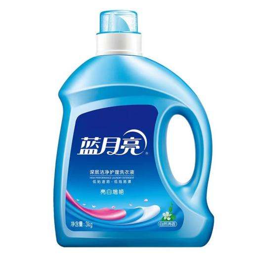 蓝月亮亮白自然清香洗衣液3kg7310 商品图0