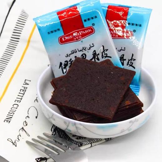 【1件起全国包邮】新疆特产诗梦园伊犁果丹皮 老式手撕山楂卷（200g*1盒） 商品图4