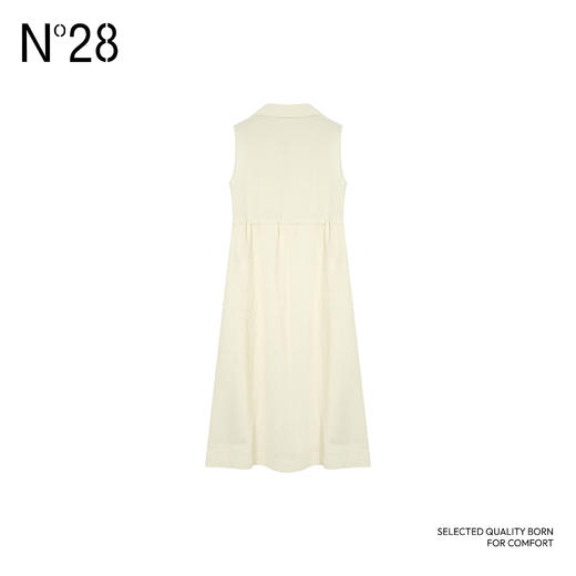 【破价】2025春季款设计师休闲裙子 时尚百搭女士无袖连衣裙885211L059 商品图1