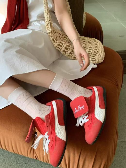 5双装又薄又软的镂空堆堆袜夏季薄款纯棉无骨中筒袜 商品图13